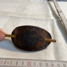 Haarschmuck Stecknadel Steckschmuck Für Die Haare Damenhaarschmuck Lederschmuck