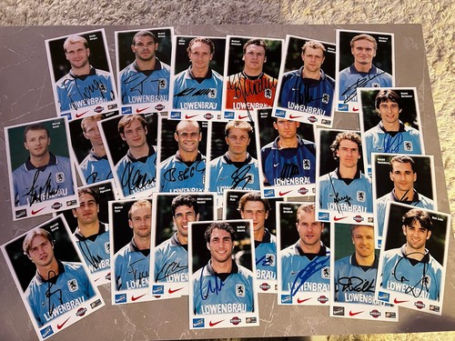 24x autogrammkarten original - 24x,