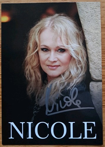 Nicole orig autogramm signiert - nicole,
