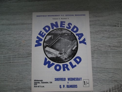 Sheffield wednesday queens - wednesday, v