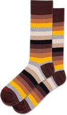 Hot Sox Men's Ombre Stripe