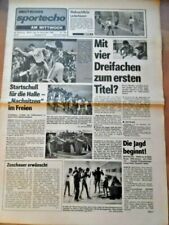 DEUTSCHES SPORTECHO 14. Dezember 1988 DDR Eiskunstlauf Prokop Eishockey Heßlich