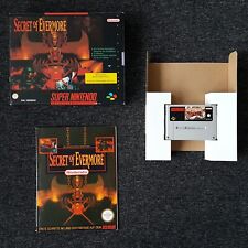 SNES Secret of Evermore in Big Box mit Spieleberater OVP PAL Super Nintendo