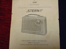 Röhren-Kofferradio STERN 1