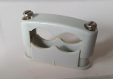 ISO Abstandschelle / Kabelschellen - Doppelschelle - 2 x 9-19 mm - WISKA - grau