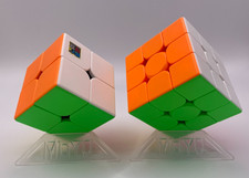 Speedcubing Set 2x2 3x3 Moyu Meilong - Stickerless Zauberwürfel Set in 2 Größen
