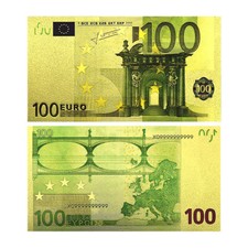 100 Euro Gold Bank Noten €
