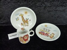 Seltmann Weiden " BUNTE TIERWELT " Kindergeschirr / 3 tlg.