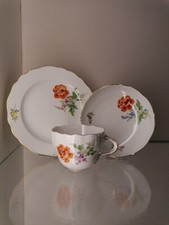 Meissen Kaffee Gedeck 3 tlg