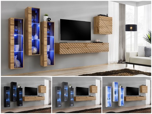 Anbauwand wohnwand switch xiii - anbauwand,