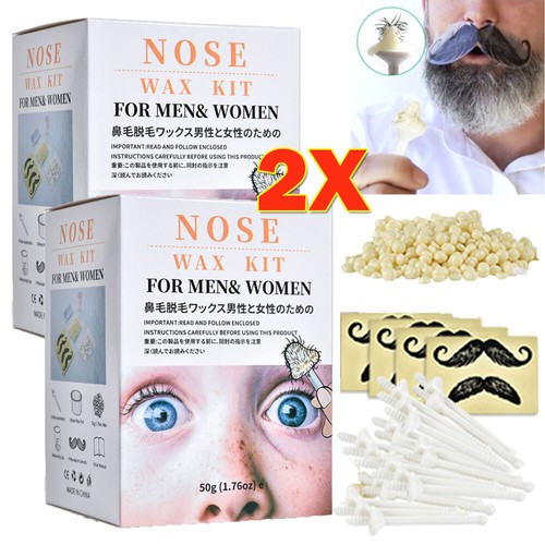 Nasenhaar wachs nose wax - 2x,