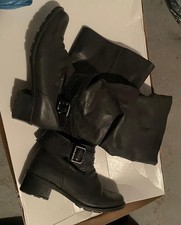 Overknee Stiefel Aus Leder