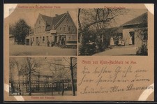 AK Klein-Buchholz bei Han., Gasthaus zum Kl.-Buchholzer Turm, Doppel-Kegelbahn, 
