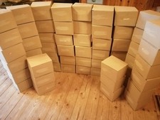 Versandkarton ca. L19xB16xH13,5 cm Faltkarton Verpackungskarton Kartons 60 St. 