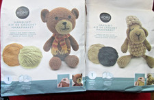 2x Häkelset Tiere häkeln ?? Bär & Schaf❗ 2 Komplett-Sets ❗wie Amigurumi