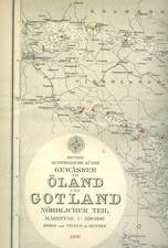 Seekarte von 1906  Ostsee