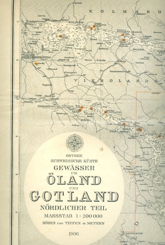 Seekarte von 1906 - , ostsee