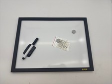 Magnettafel MM01001161Magnettafel 40x30 cm Trocken abwischbar MDF Rahmen Stahl