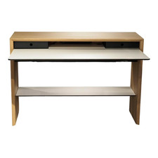 Girsberger Schreibtisch La Punt Eiche Massiv Aufgehellt Lackiert 