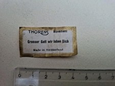 THORENS Spieluhr alt antik