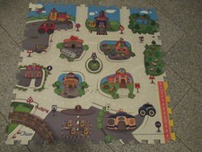 Puzzlematte, Chicco, 11 Teilig, 89x89 cm, Spielmatte, City