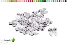 20 Satin Schleifen 2,5cm Mini