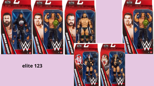 Wwe actionfigur serie - wwe, elite