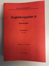 DB - Zugbildungsplan A für