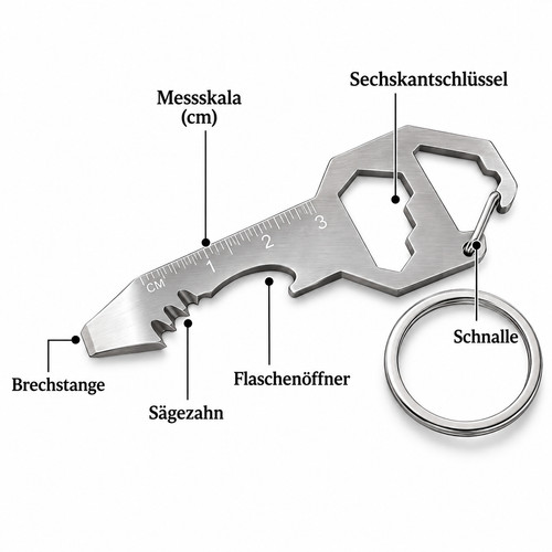 Multitool 1 - multitool, 7-in-1