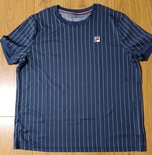 FILA STRIPES TENNIS POLOSHIRT XXL