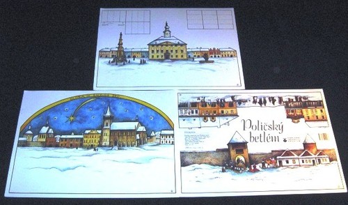 Weihnachtskrippe papier pappe - weihnachtskrippe,
