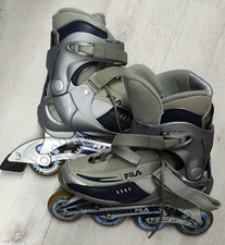 Inline Skater FILA Gr. 41 inkl. Protektorenset nur zweimal kurz benutzt