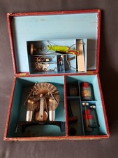 Antik  Großer Kasten Ernst Plank , Influenzmaschine , Wimshurst  19.  Jhd.