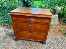 ::KLASSISCHE ELEGANTE ORIGINALE KOMMODE BIEDERMEIER ESCHE RÜSTER UM 1840 ANTIK 