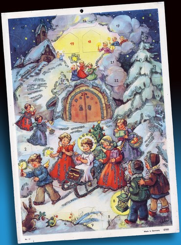 Alter adventskalender 1950er - alter,