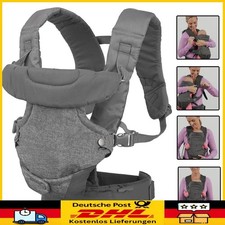 Ergonomische Baby Kinder Tragetasche Bauchtrage 4-in-1 Tragepositionen Babytrage