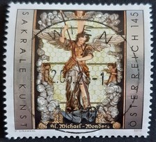 Sakrale Kunst 2012: Erzengel Michael Nr. 3022 /ANK 3051 gestempelt