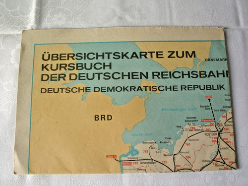 übersichtskarte zum kursbuch - Übersichtskarte,