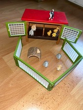 Schleich -  Hasen- und Entenstall - Ergänzung für Stall / Bauernhof