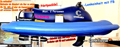 Jetsky boot aufblasbar 700w - boot,