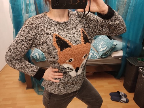 Apricot pullover grau fuchs - m,