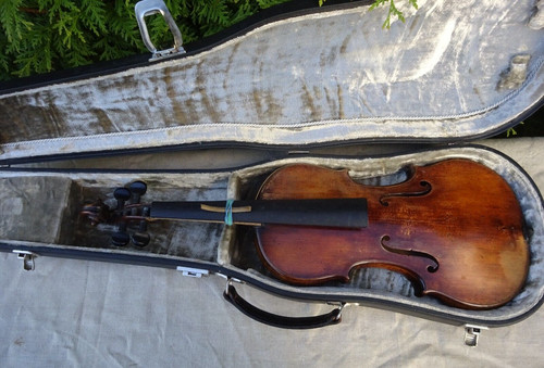 Alte geige violine - violine, full