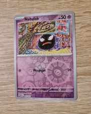 Pokémon Karte Nebulak / Gastly 92/165 - Reverse Holo - 151 - MINT