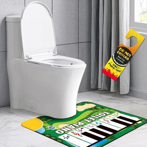 Toiletten klaviermatte - toiletten,