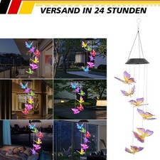 Schmetterling Solar Windspiel