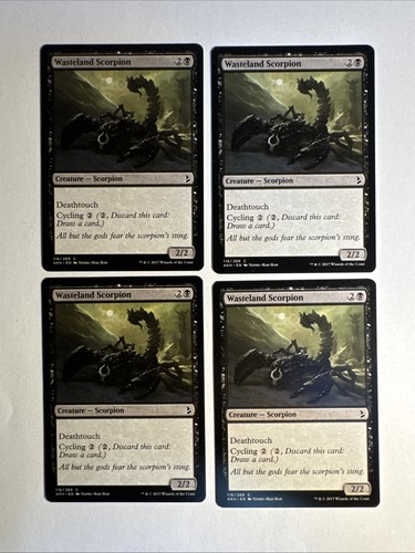 Mtg amonkhet wasteland - 4x,