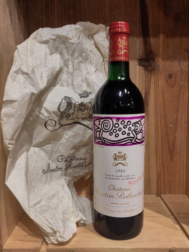 Chateau mouton rothschild 1988 - rothschild,