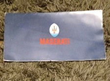 Autoprospekt Presse Mappe MASERATI 30 März 1974