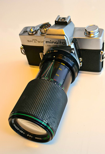 Minolta srt 303 slr - srt,