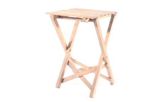 Alter holz hocker - holz, klapphocker